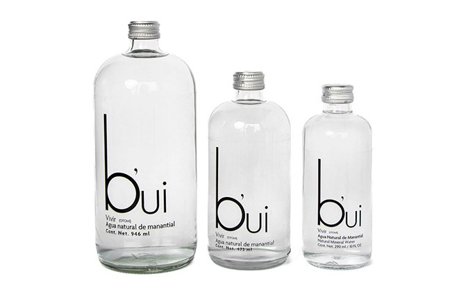 Botella b'ui agua natural de 946ml